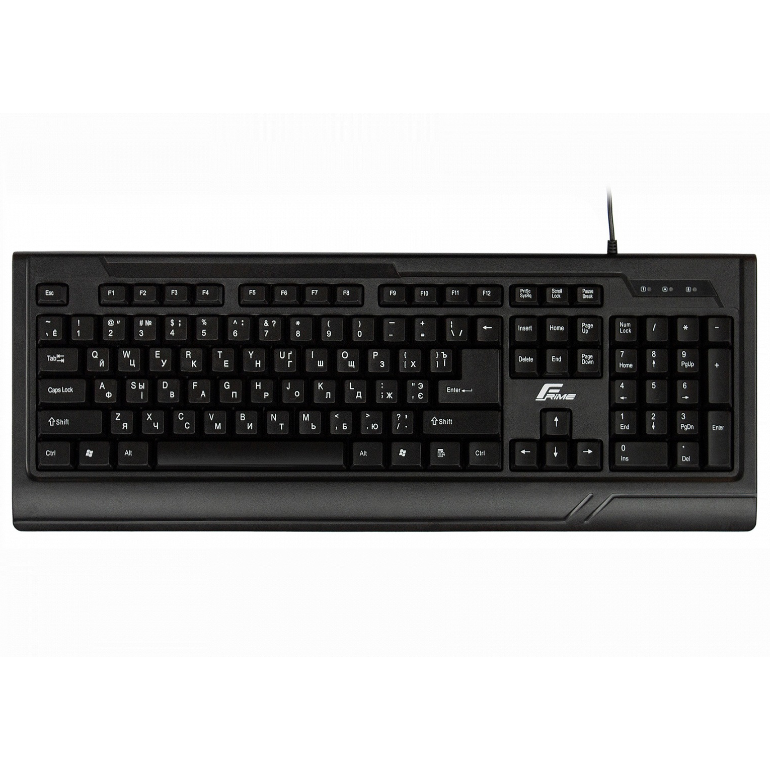 Клавіатура Frime Office Keyboard Black USB (FKBB0123)