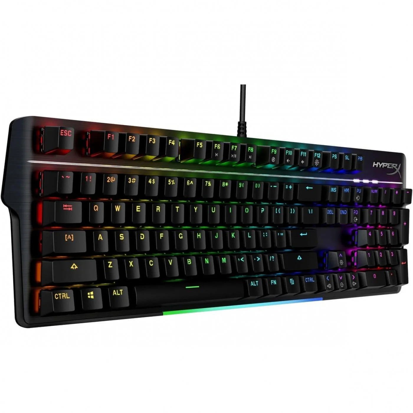 Клавіатура HyperX Alloy MKW100 TTC Red USB RGB UA Black (4P5E1AA) 