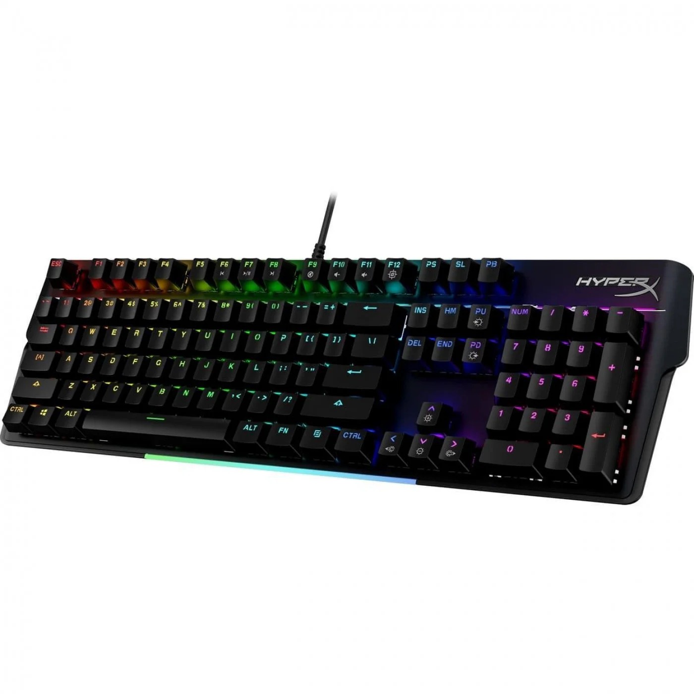 Клавіатура HyperX Alloy MKW100 TTC Red USB RGB UA Black (4P5E1AA) 