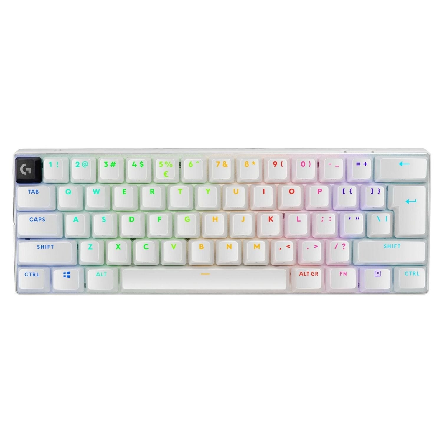 Клавiатура Logitech G PRO X 60 TKL GX Optical Tactile White (920-011930)