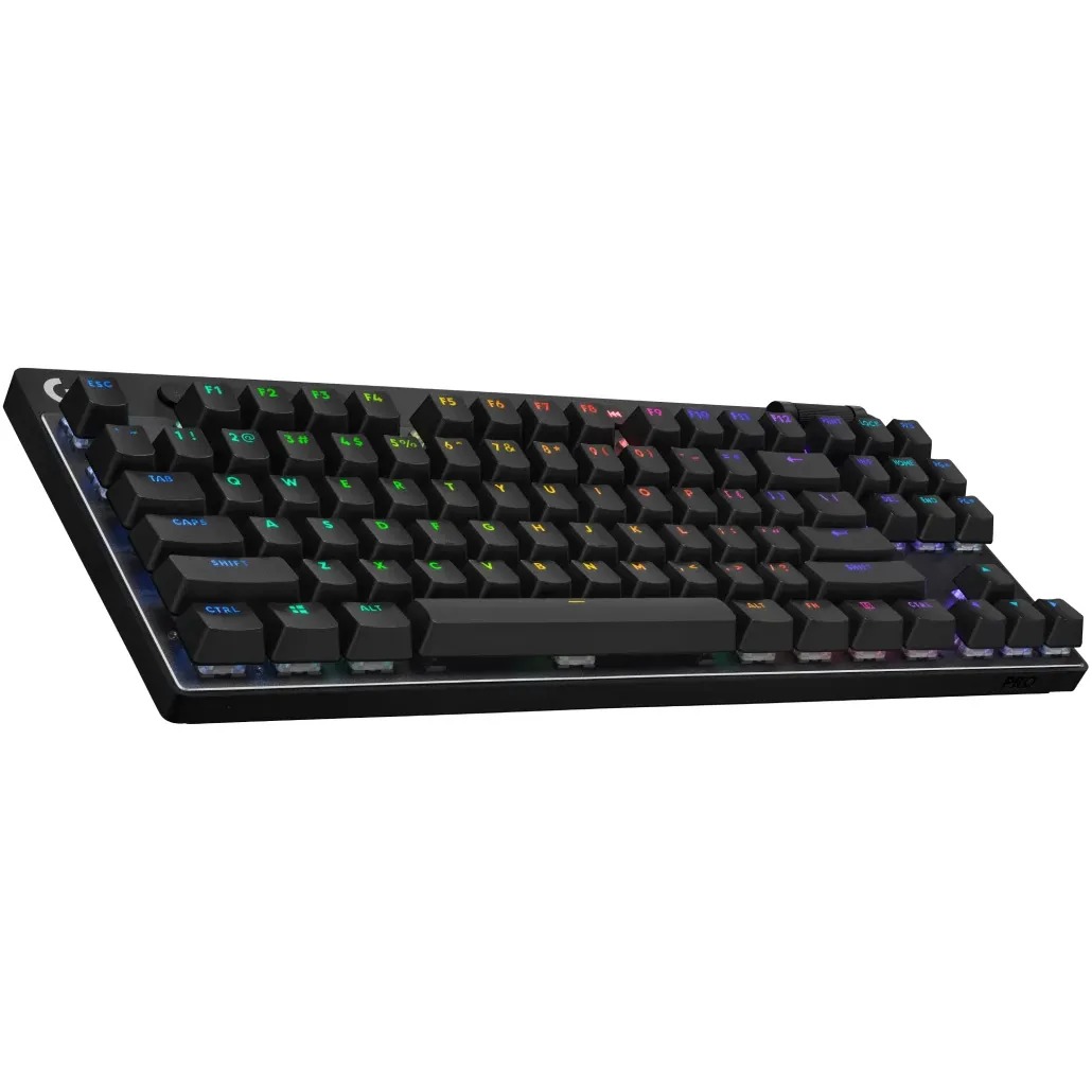 Клавiатура Logitech G PRO X TKL Lightspeed Black Tactile (920-012136)