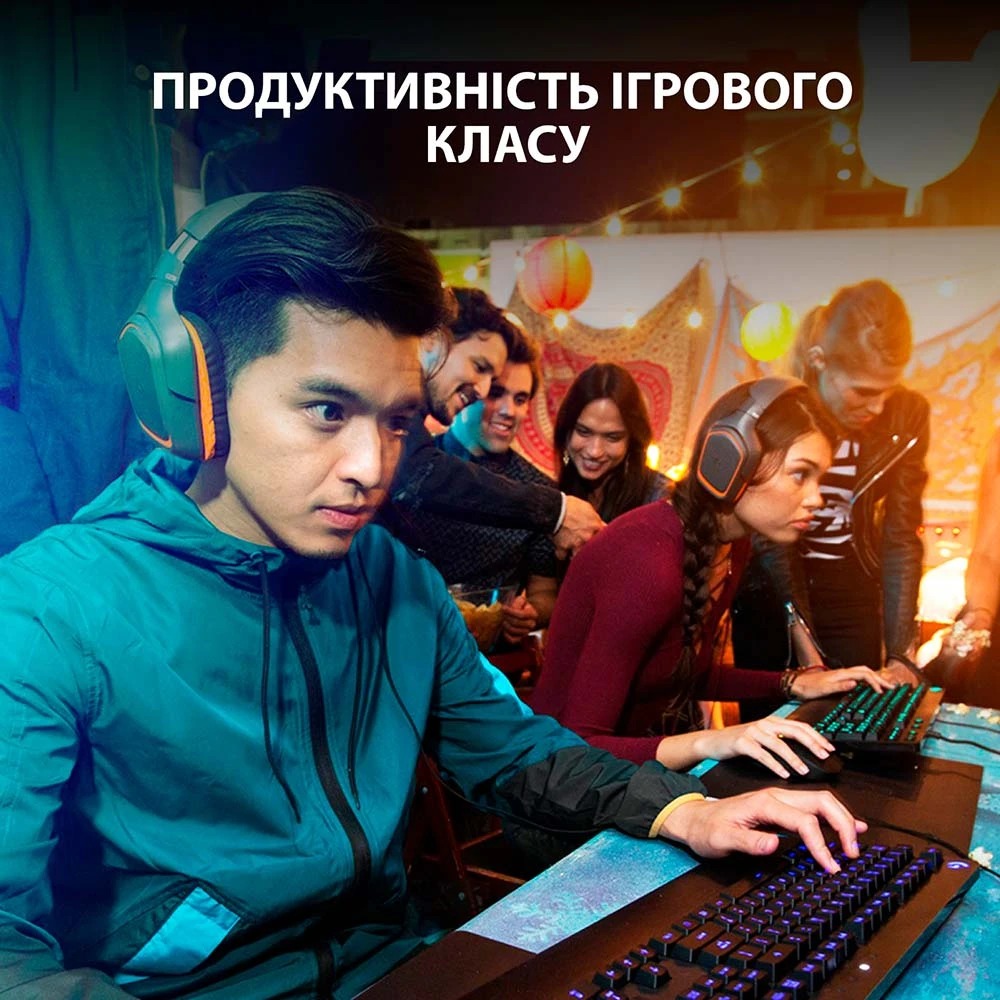 Клавiатура Logitech G213 Prodigy Black (920-010740)