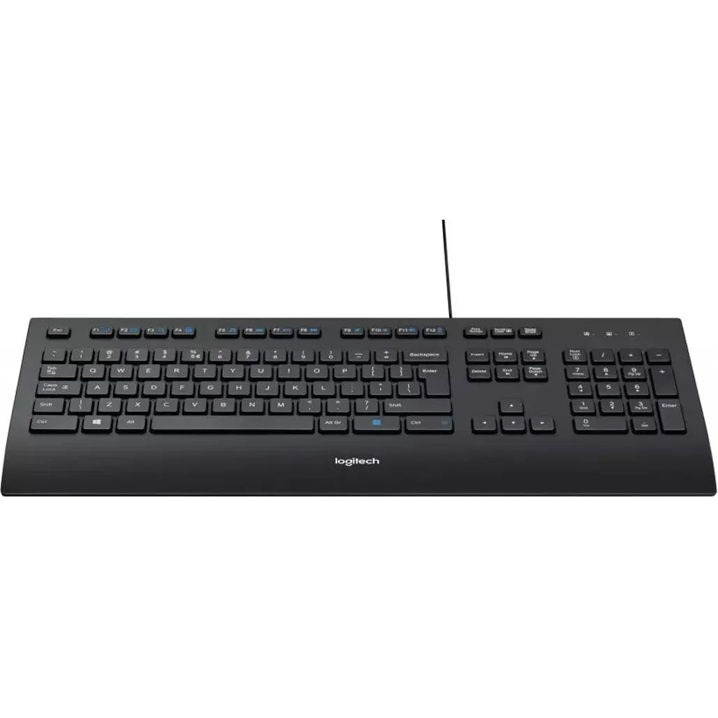 Клавіатура Logitech K280e безшумна Чорна