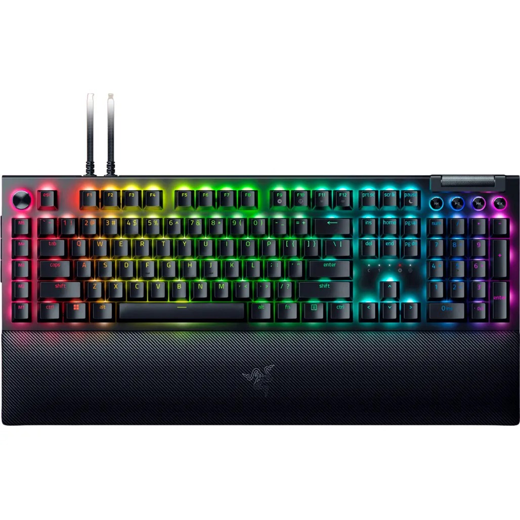 Клавіатура Razer BlackWidow V4 Pro Green Switch (RZ03-04680100-R3M1)