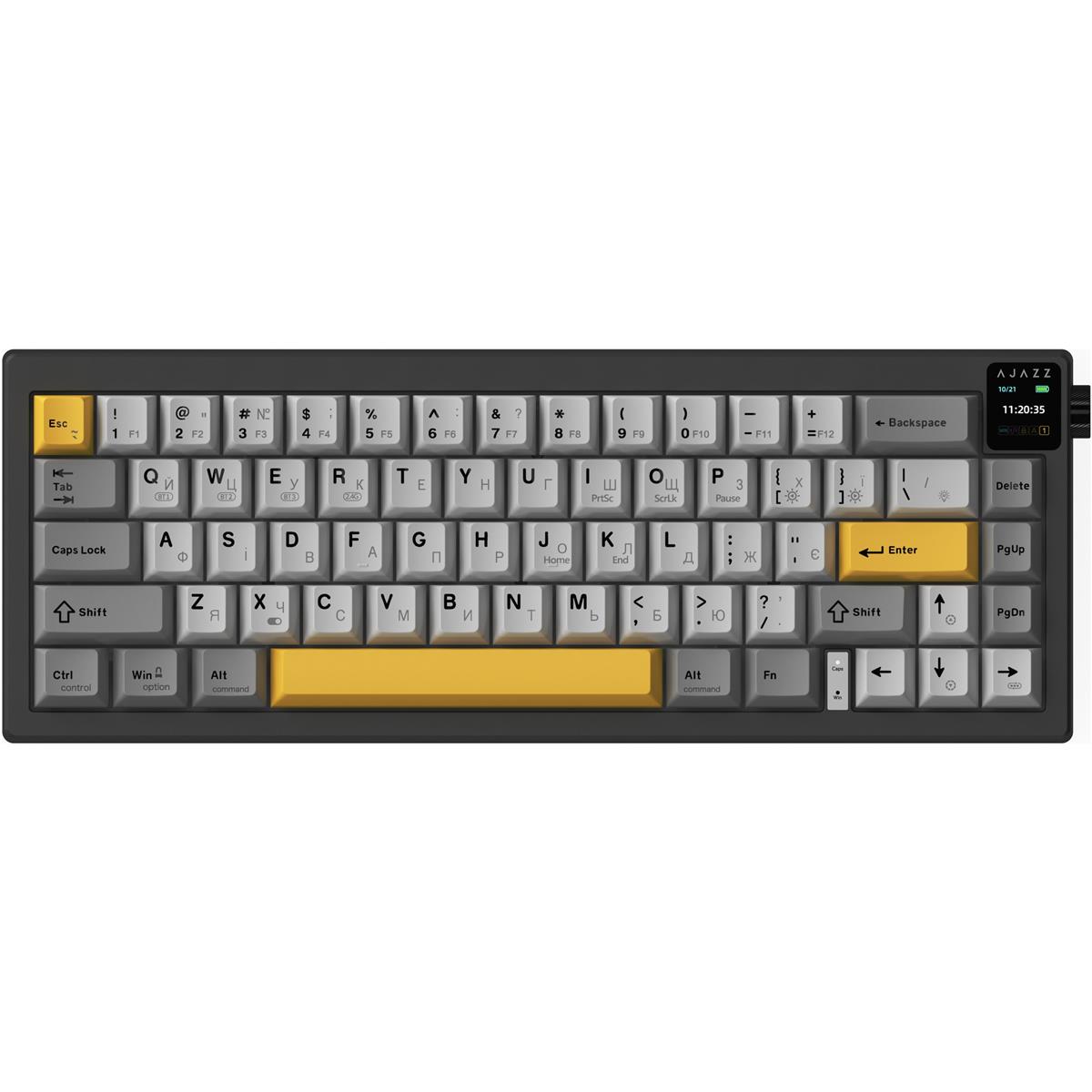Клавіатура Ajazz AK650 Flying Fish Switch Чорна