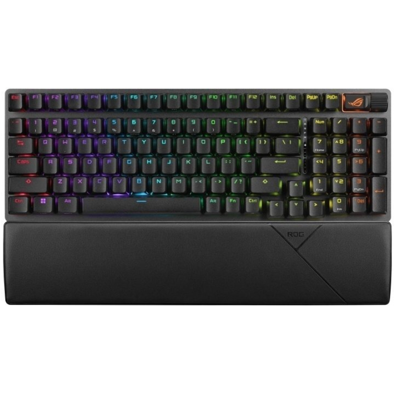 Клавіатура бездротова Asus ROG Strix Scope II 96 RGB NX Wireless Black (90MP037A-BKUA01) 