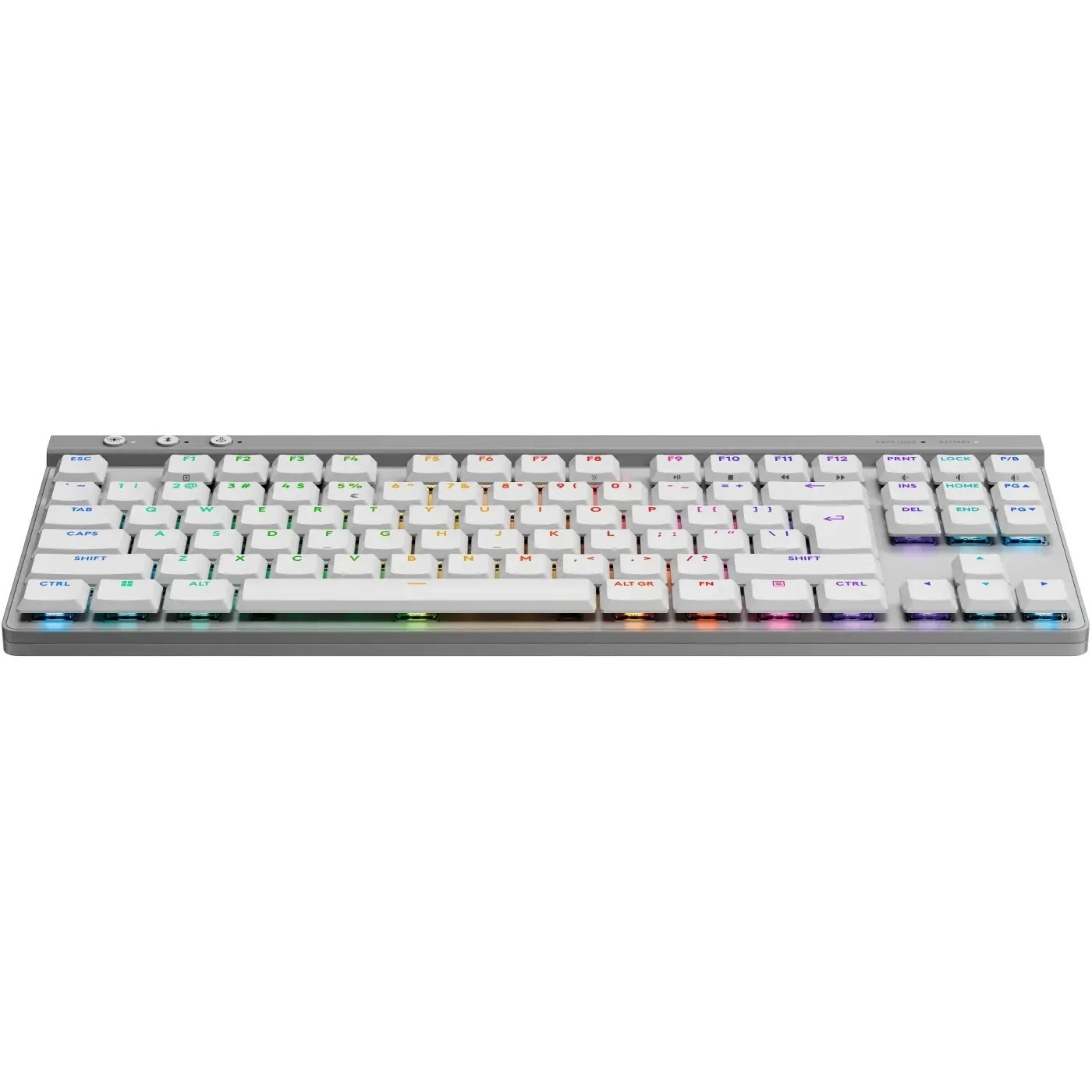 Клавiатура бездротова Logitech G515 Lightspeed TKL White (920-012539)