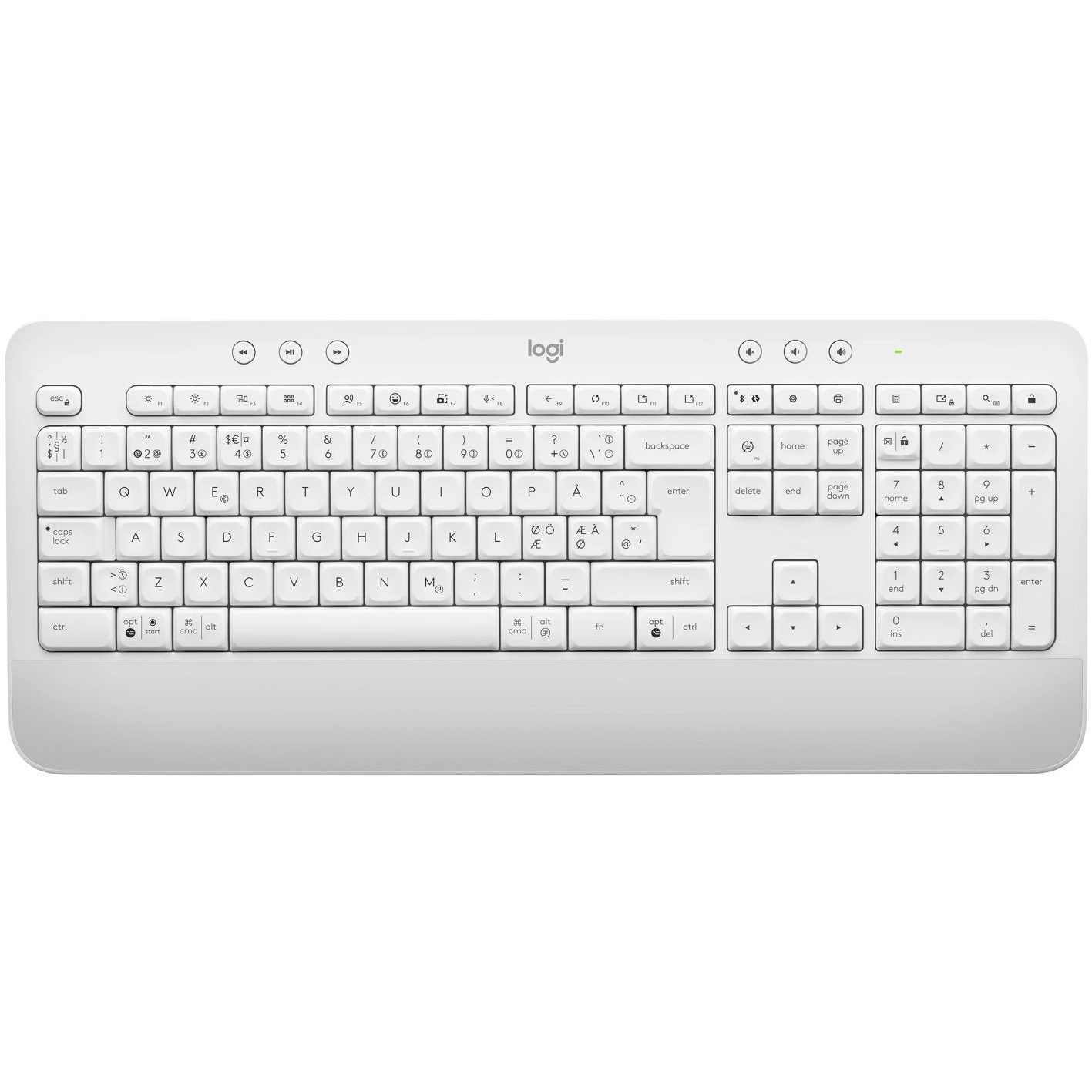 Клавiатура бездротова Logitech Signature K650 US OffWhite USB (920-010977)