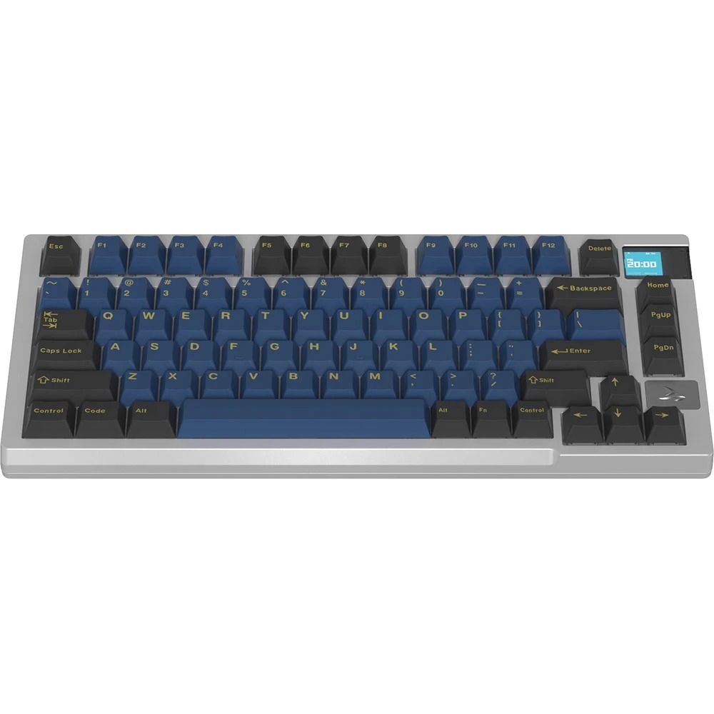 Клавіатура бездротова Motospeed Darmoshark K8 Gateron Silver Pro Black-Blue (dmk8bgspro)