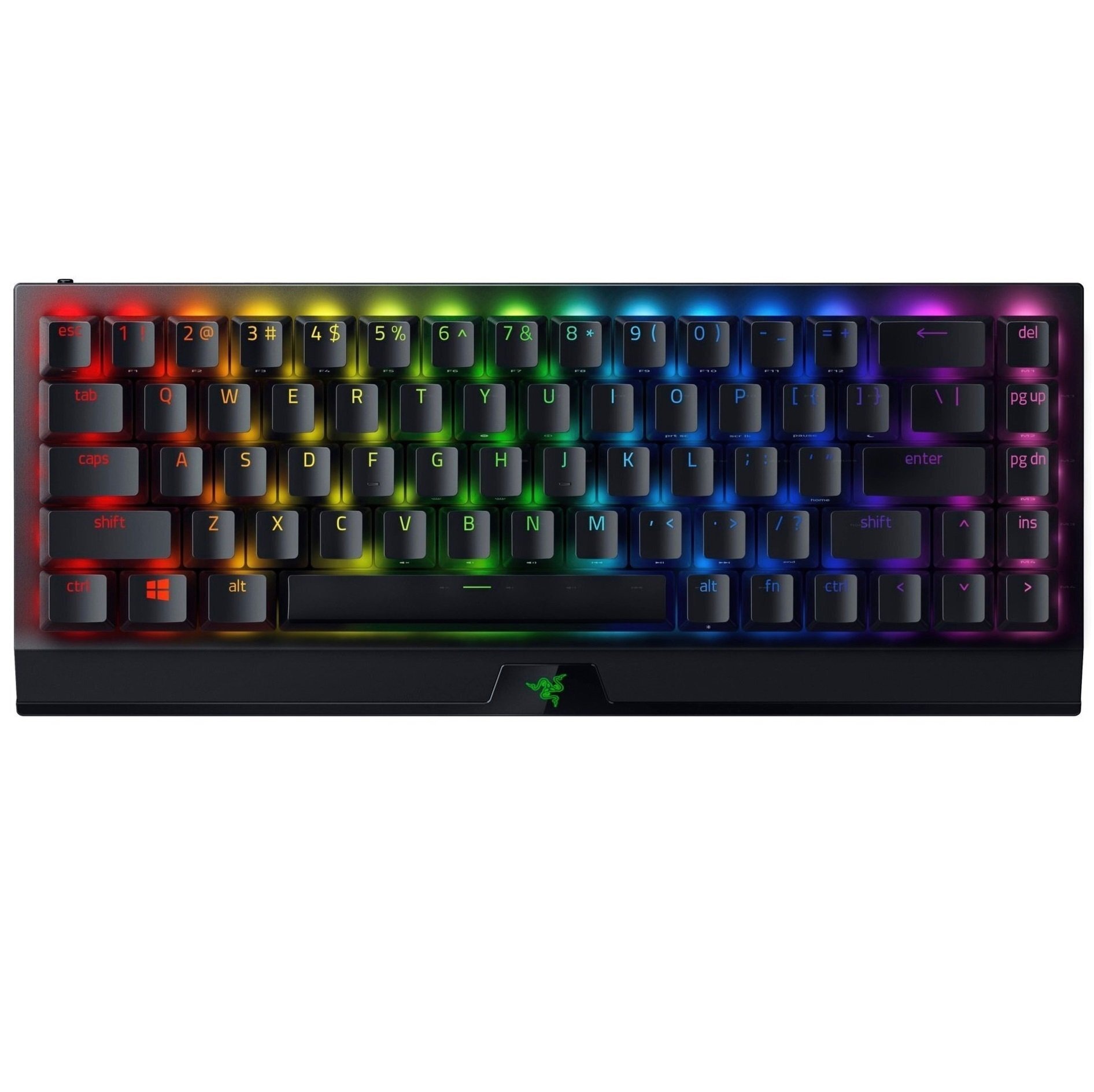 Клавіатура бездротова Razer BlackWidow V3 Mini Hyperspeed Yellow Switch Black (RZ03-03890700-R3R1)