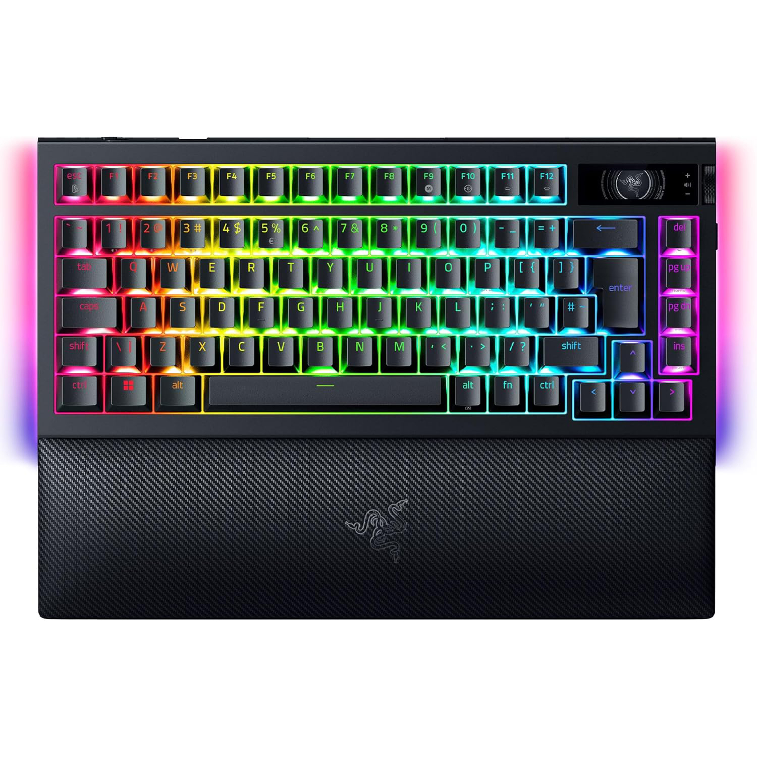 Клавіатура бездротова Razer BlackWidow V4 Pro 75% Black (RZ03-05130300-R3E1)