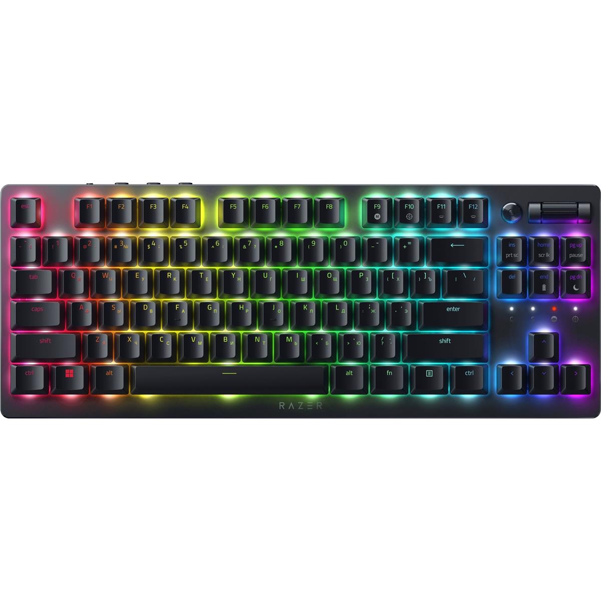 Клавіатура бездротова Razer DeathStalker V2 Pro Wireless Red Switch Black (RZ03-04370800-R3R1)