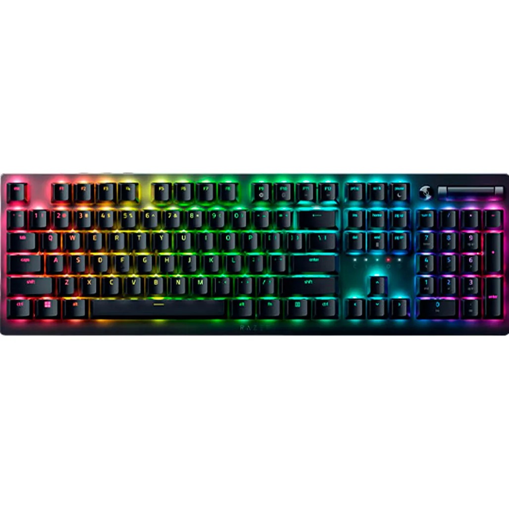 Клавіатура бездротова Razer DeathStalker V2 Pro Wireless Red Switch RU Black (RZ03-04360800-R3M1)