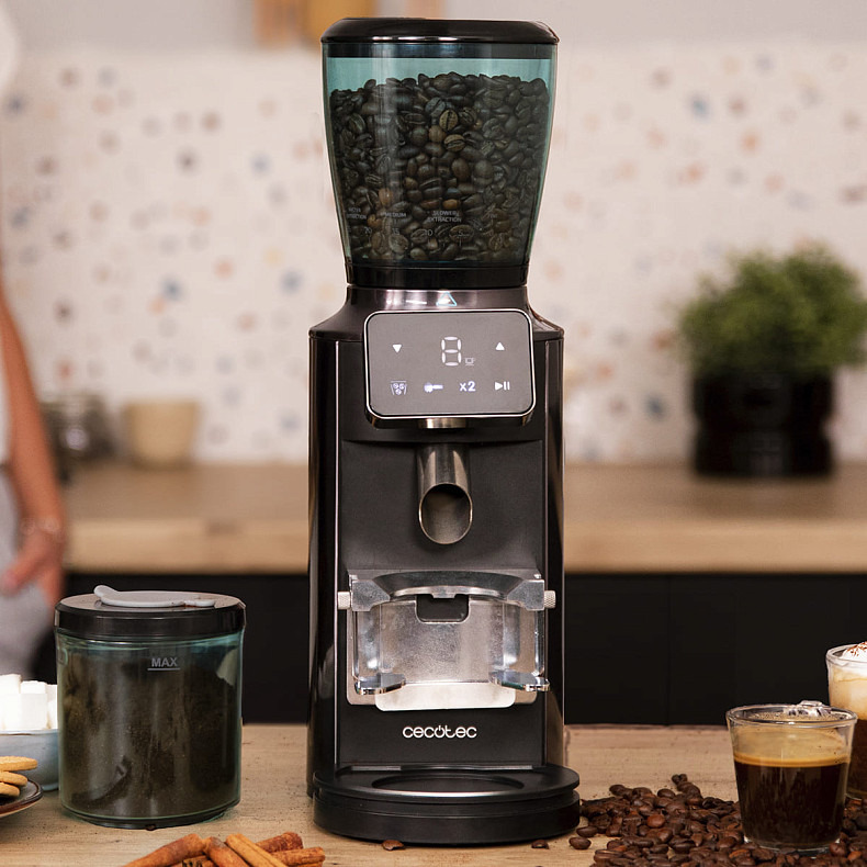 фото Кавомолка електрична Cecotec SteelMill Touch (CCTC-01805)