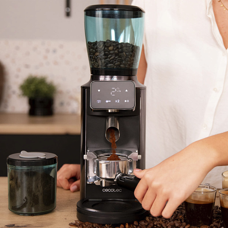 фото Кавомолка електрична Cecotec SteelMill Touch (CCTC-01805)