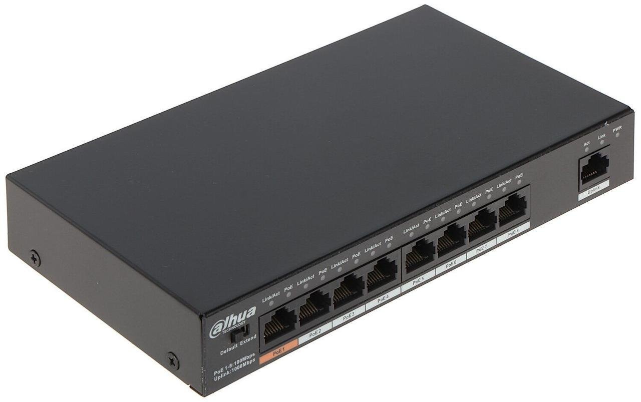 Комутатор Dahua DH-PFS3009-8ET1GT-96