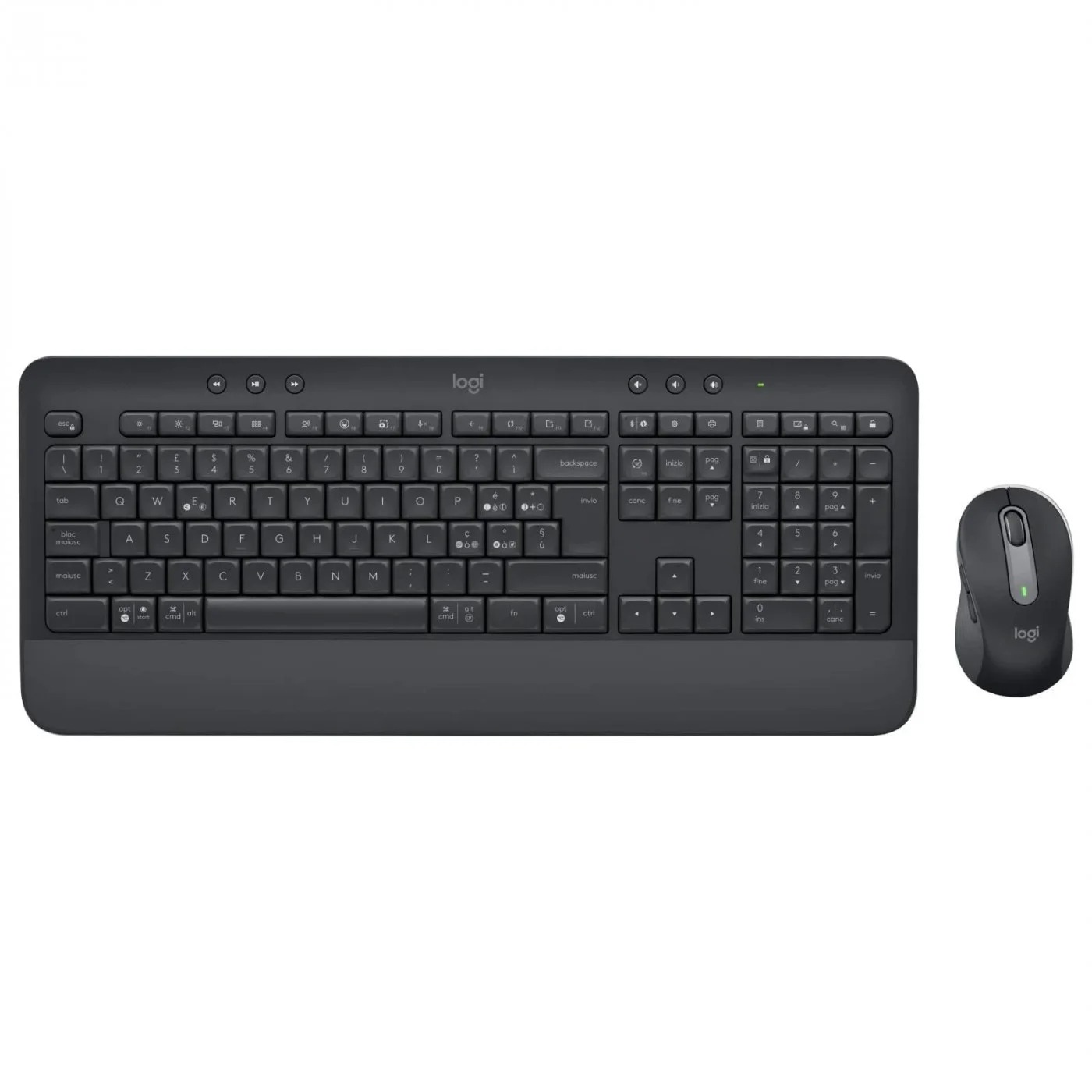 Комплект (клавіатура, мишка) бездротовий Logitech MK650 Combo for Business Graphite (920-011004)