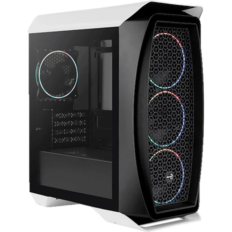 Корпус AeroCool Aero One Mini Eclipse-G-WT-v1 (ACCS-PB18143.21) Black/White без БЖ