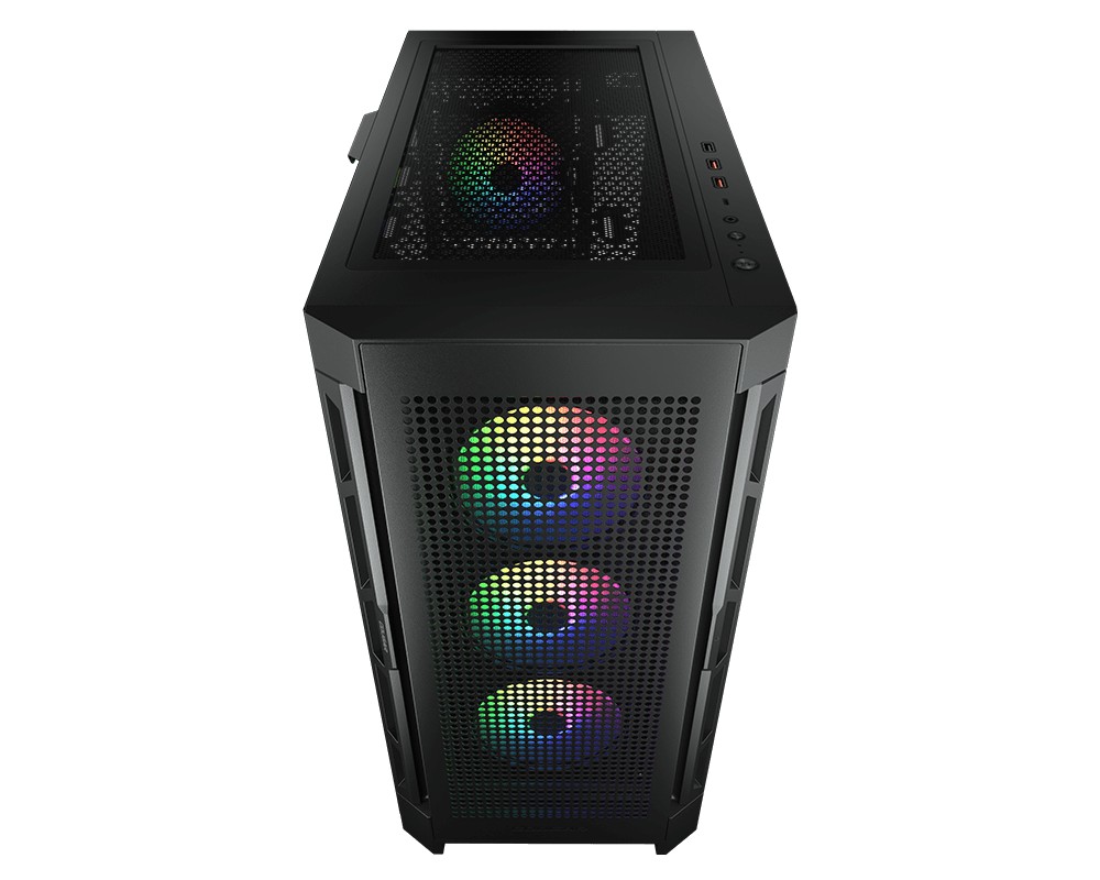 Корпус Cougar Airface Pro RGB для ПК Midi-Tower Чорний