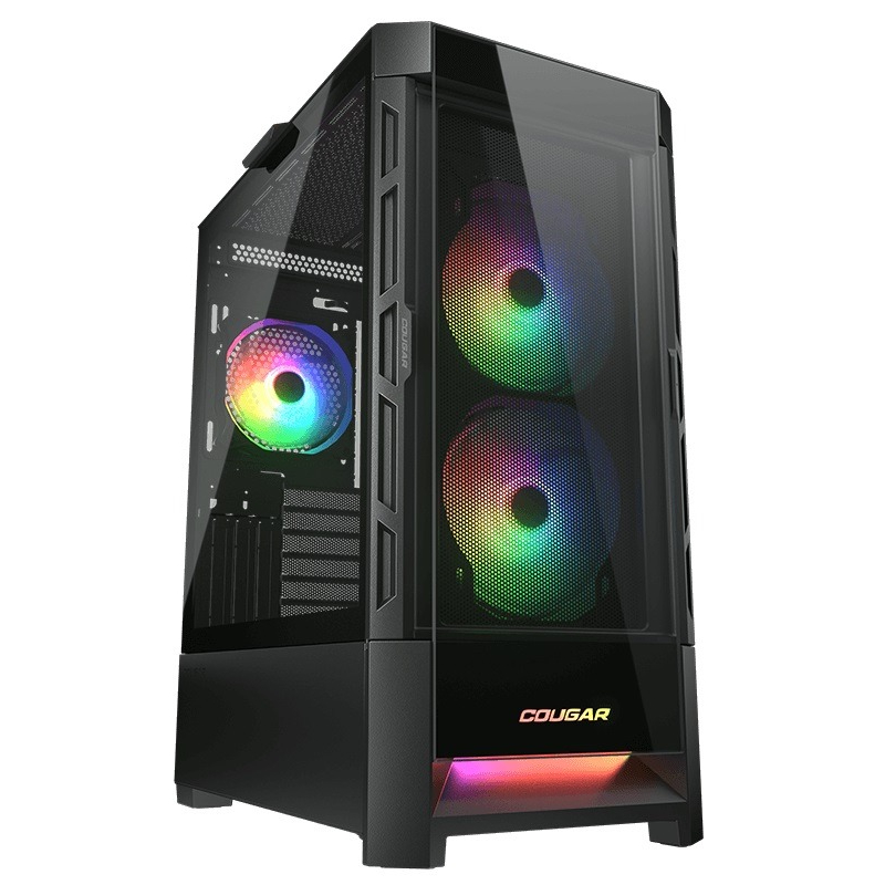 Корпус Cougar Duoface RGB Black без БЖ