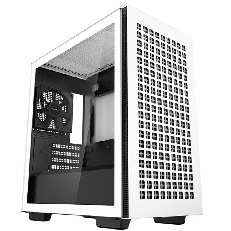 Корпус DeepCool CH370 White (R-CH370-WHNAM1-G-1) без БЖ