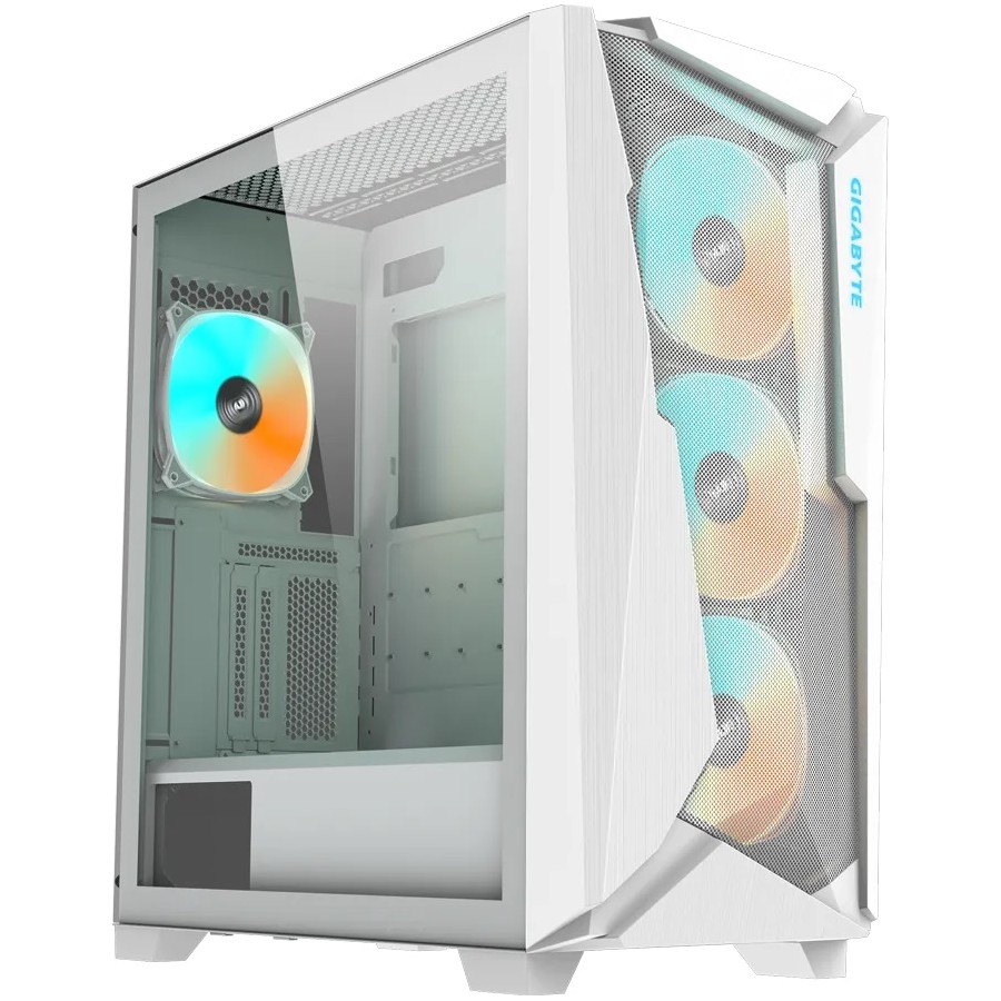 Корпус Gigabyte C301 Glass V2 ARGB White