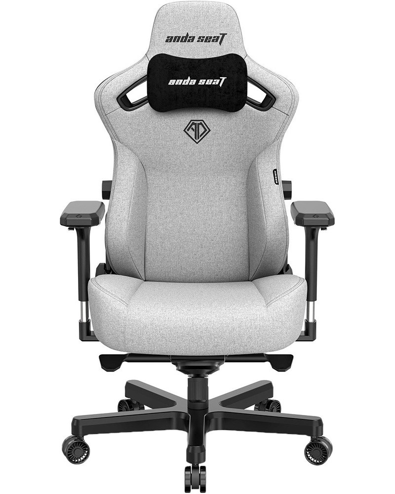 Крісло для геймерів Anda Seat Kaiser 3 Size L Fabric Grey (AD12YDC-L-01-G-PV/F)