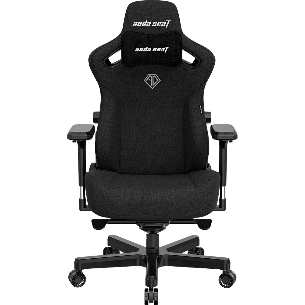 Крісло для геймерів Anda Seat Kaiser 3 Size L Fabric Black (AD12YDC-L-01-B-CF)