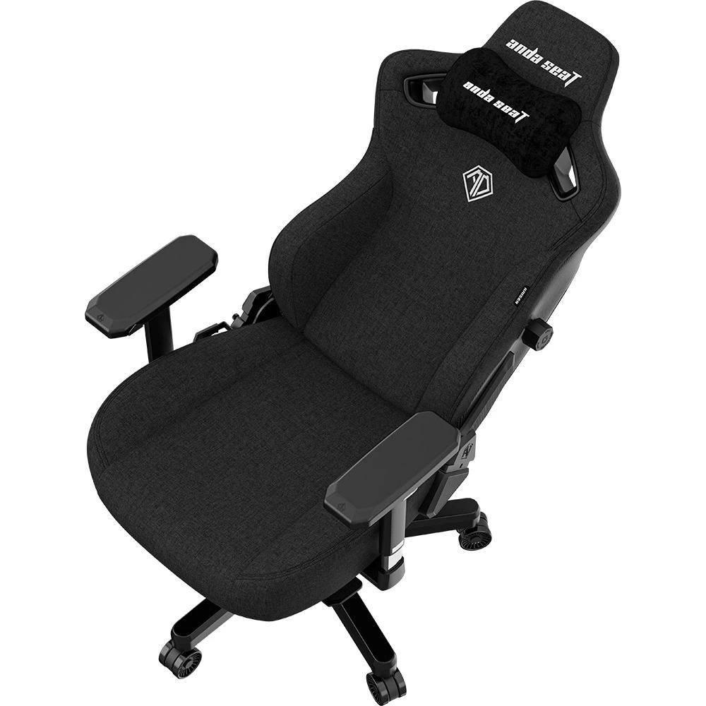 Крісло для геймерів Anda Seat Kaiser 3 Size L Fabric Black (AD12YDC-L-01-B-CF)