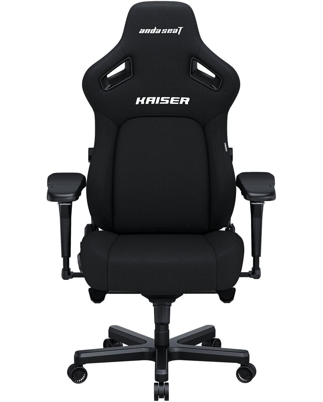 Крісло для геймерів Anda Seat Kaiser 4 Size XL Fabric Black (AD12YDDC-XLL-20-B-CF)