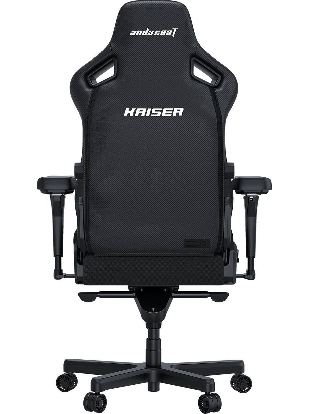 Крісло для геймерів Anda Seat Kaiser 4 Size XL Fabric Black (AD12YDDC-XLL-20-B-CF)