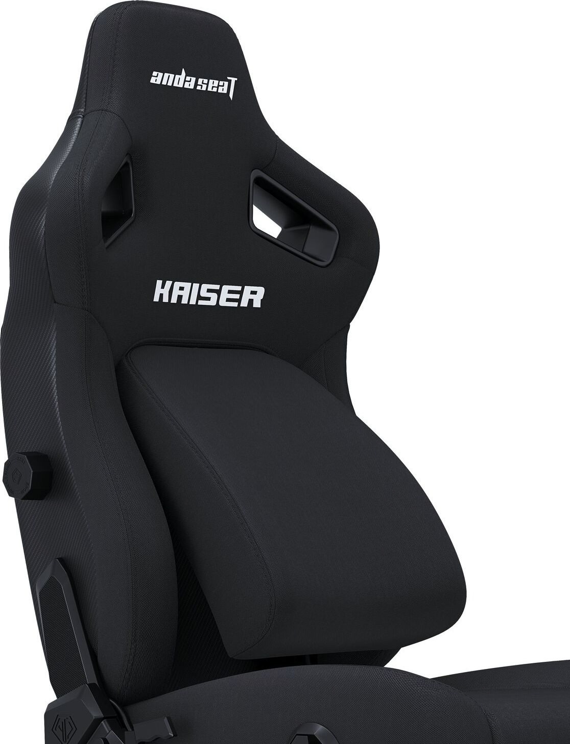 Крісло для геймерів Anda Seat Kaiser 4 Size XL Fabric Black (AD12YDDC-XLL-20-B-CF)