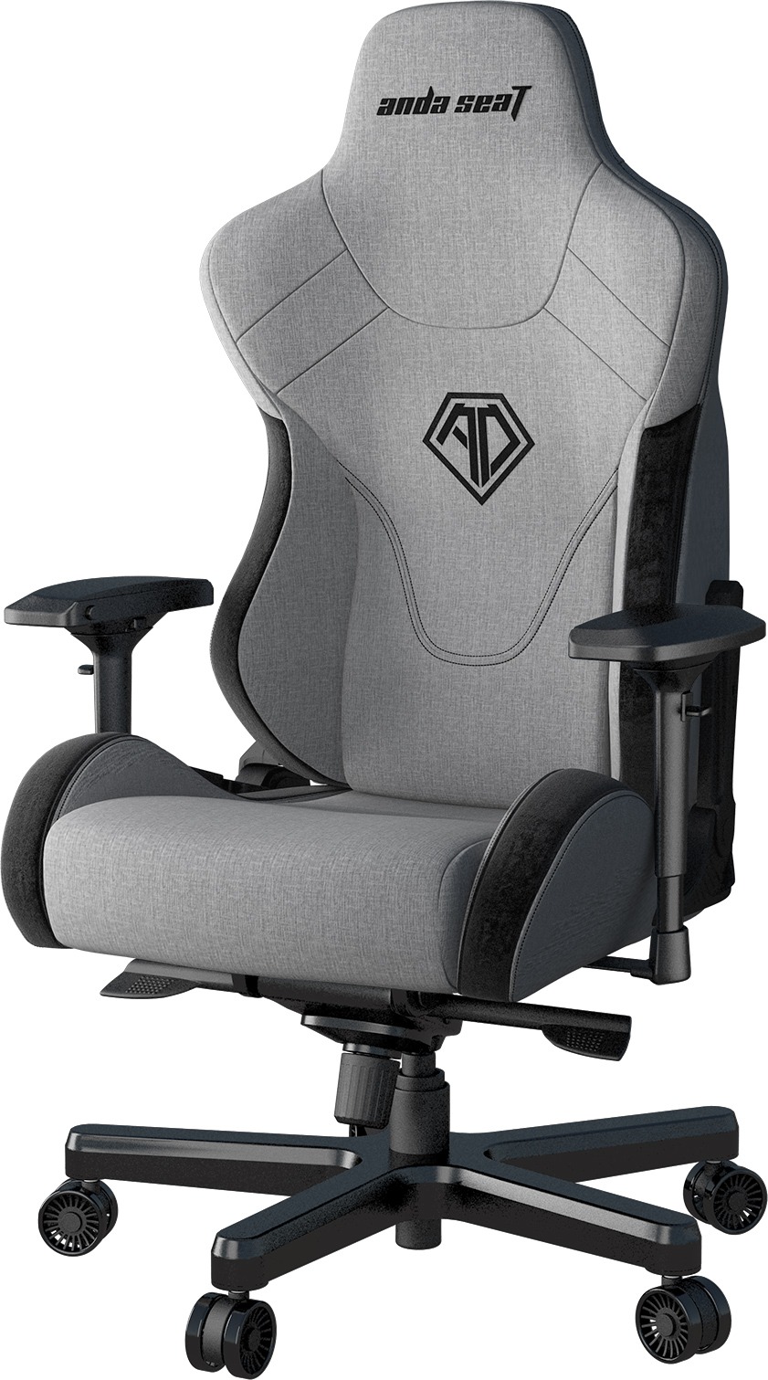 Крісло для геймерів Anda Seat T-Pro 2 Size XL Gray/Black (AD12XLLA-01-GB-F)