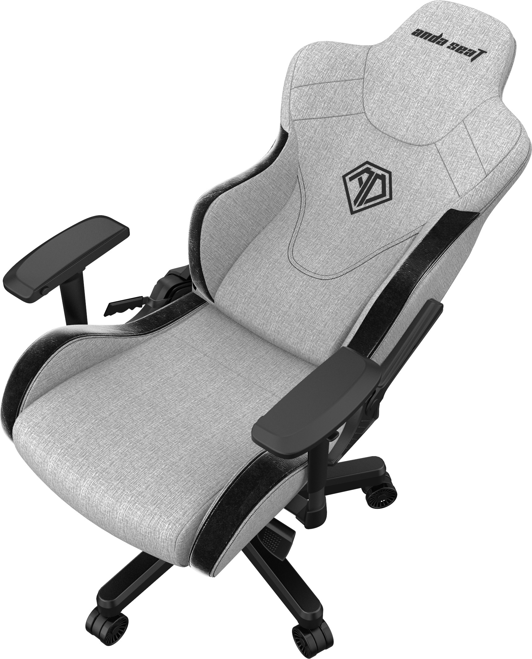 Крісло для геймерів Anda Seat T-Pro 2 Size XL Gray/Black (AD12XLLA-01-GB-F)