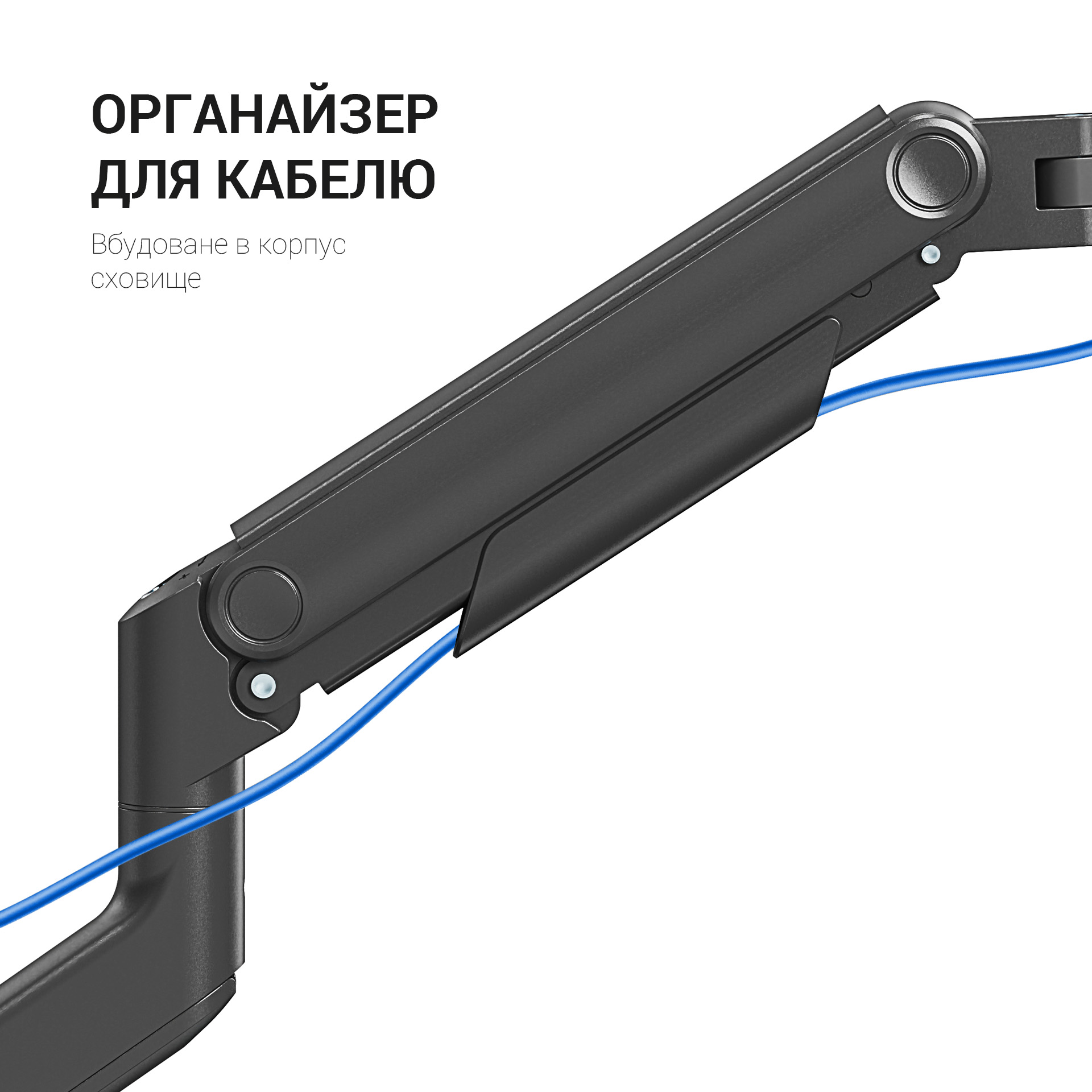 Кронштейн OfficePro MA712B 17-49" Black (VESA100х100)