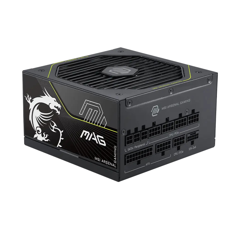 Блок живлення MSI MAG A1000PLS 1000W 80 Plus Platinum чорний