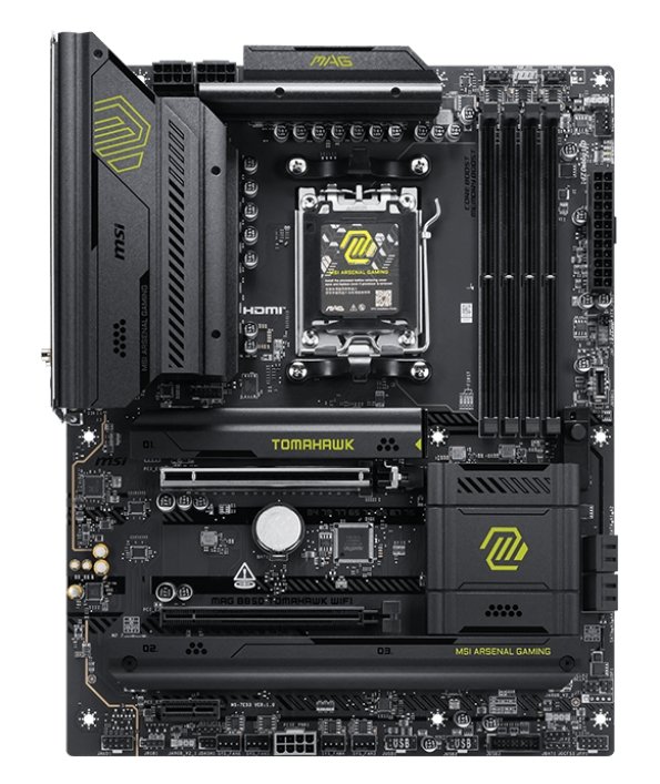 фото Материнська плата MSI MAG B850 Tomahawk WIFI (911-7E53-001)