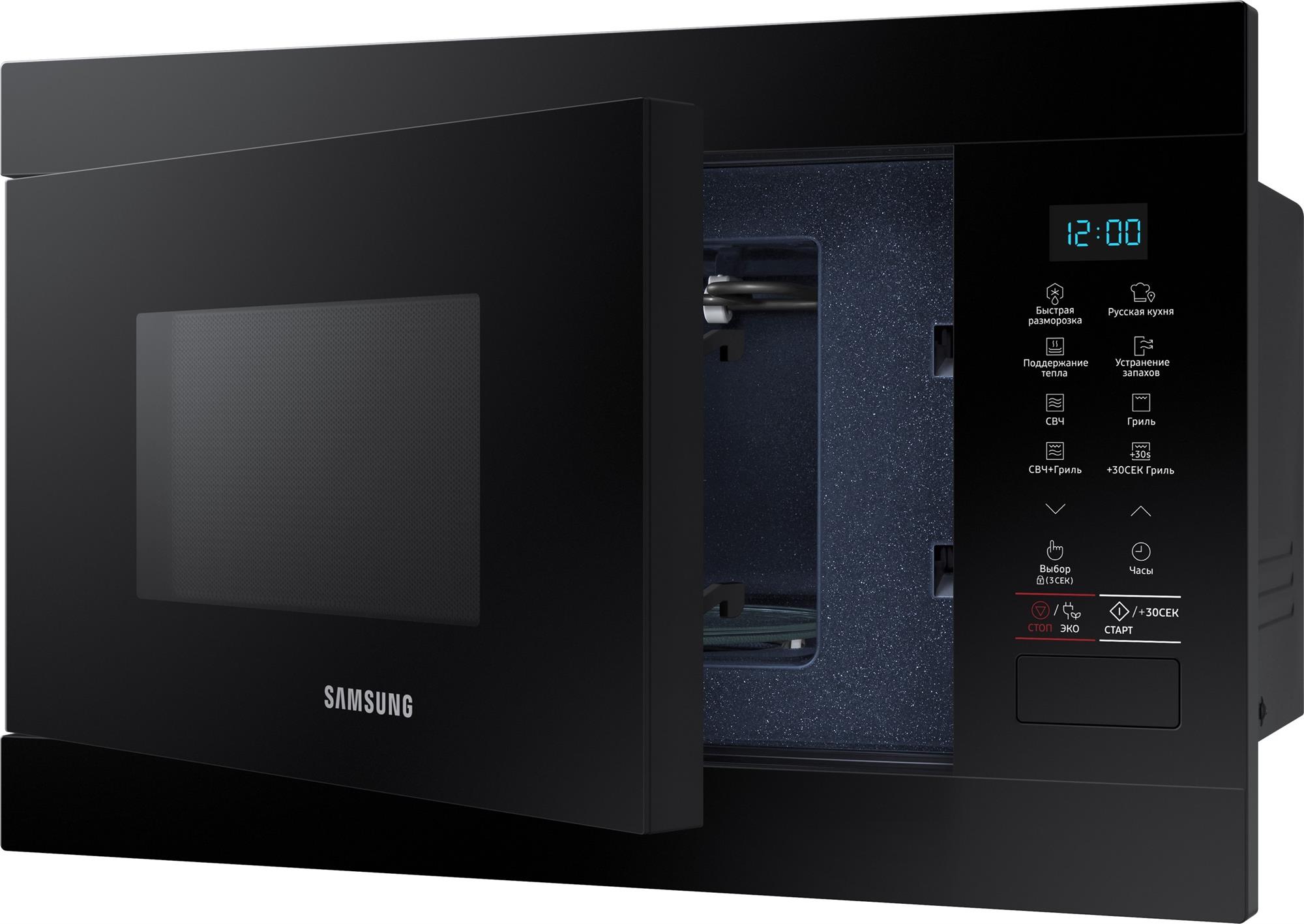 фото Мікрохвильовка з грилем Samsung MG22M8054AK