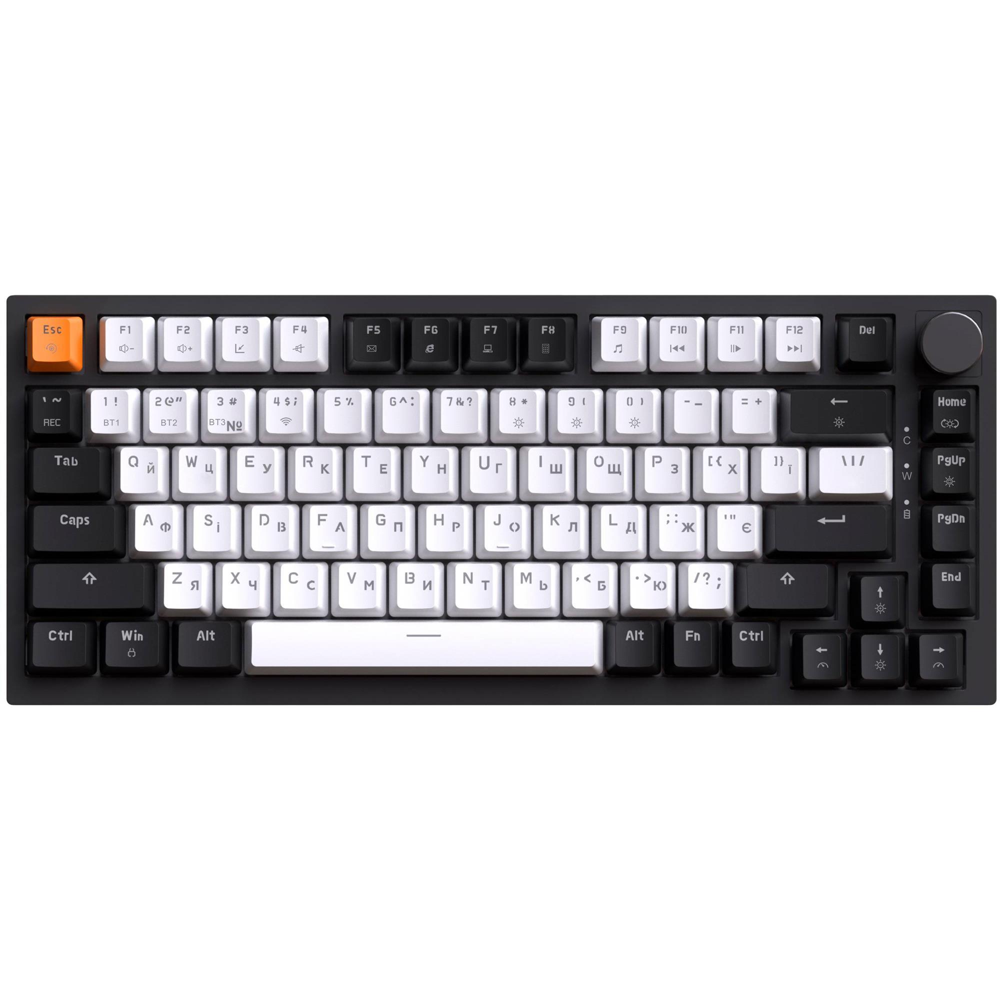 Клавіатура бездротова GamePro Asgard Valhalla MK160B Pro механічна Чорна