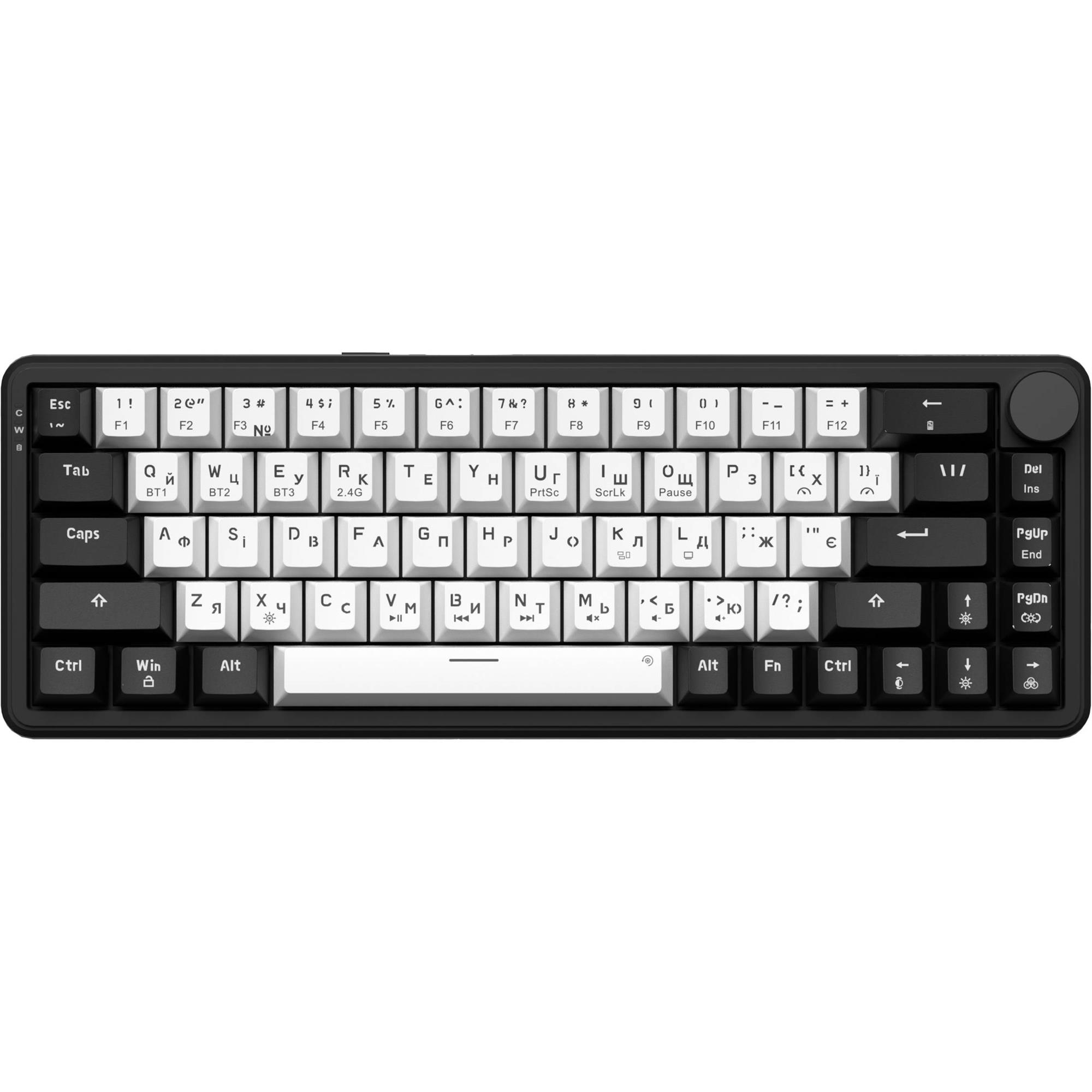 Бездротова клавіатура GamePro Asgard Valhalla MK210B Pro Механічна Чорна