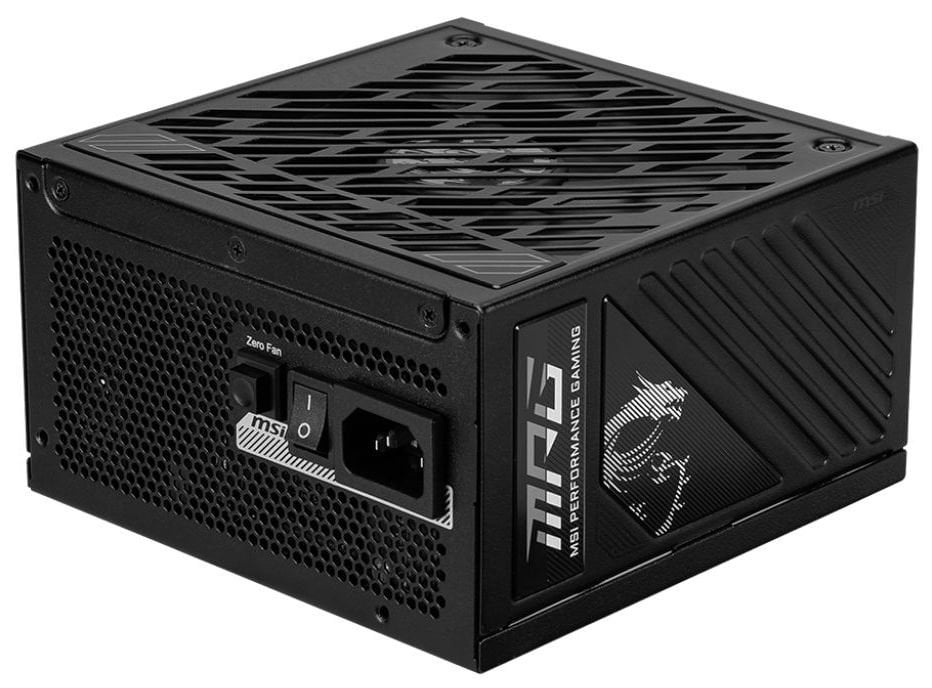 Блок живлення MSI MPG A1250GS PCIE5 1250W 80 Plus Gold Чорний