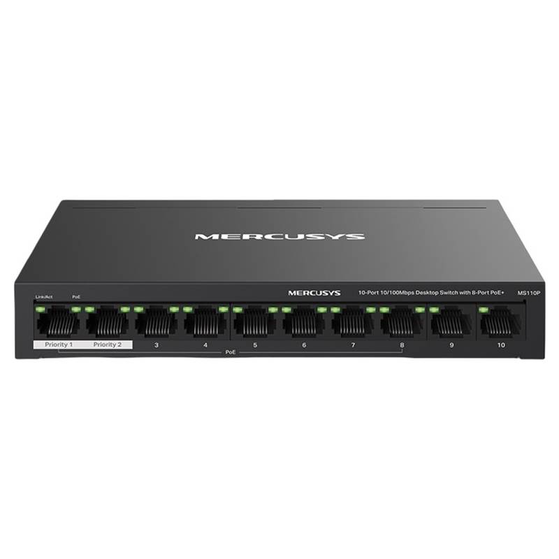 Комутатор Mercusys MS110P 