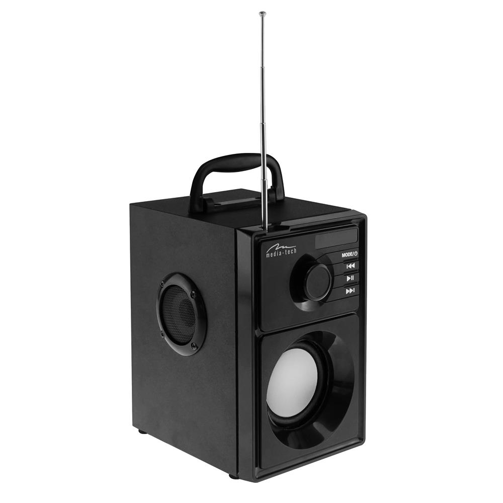 Акустическая система Media-Tech Boombox Silver Black (MT3179) Акустическая система Media-Tech Boombox Silver Black (MT3179)