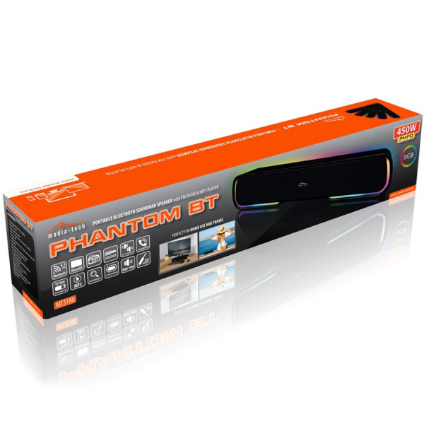 Акустическая система Media-Tech Phantom BT 2.0 Black (MT3180) Акустическая система Media-Tech Phantom BT 2.0 Black (MT3180)