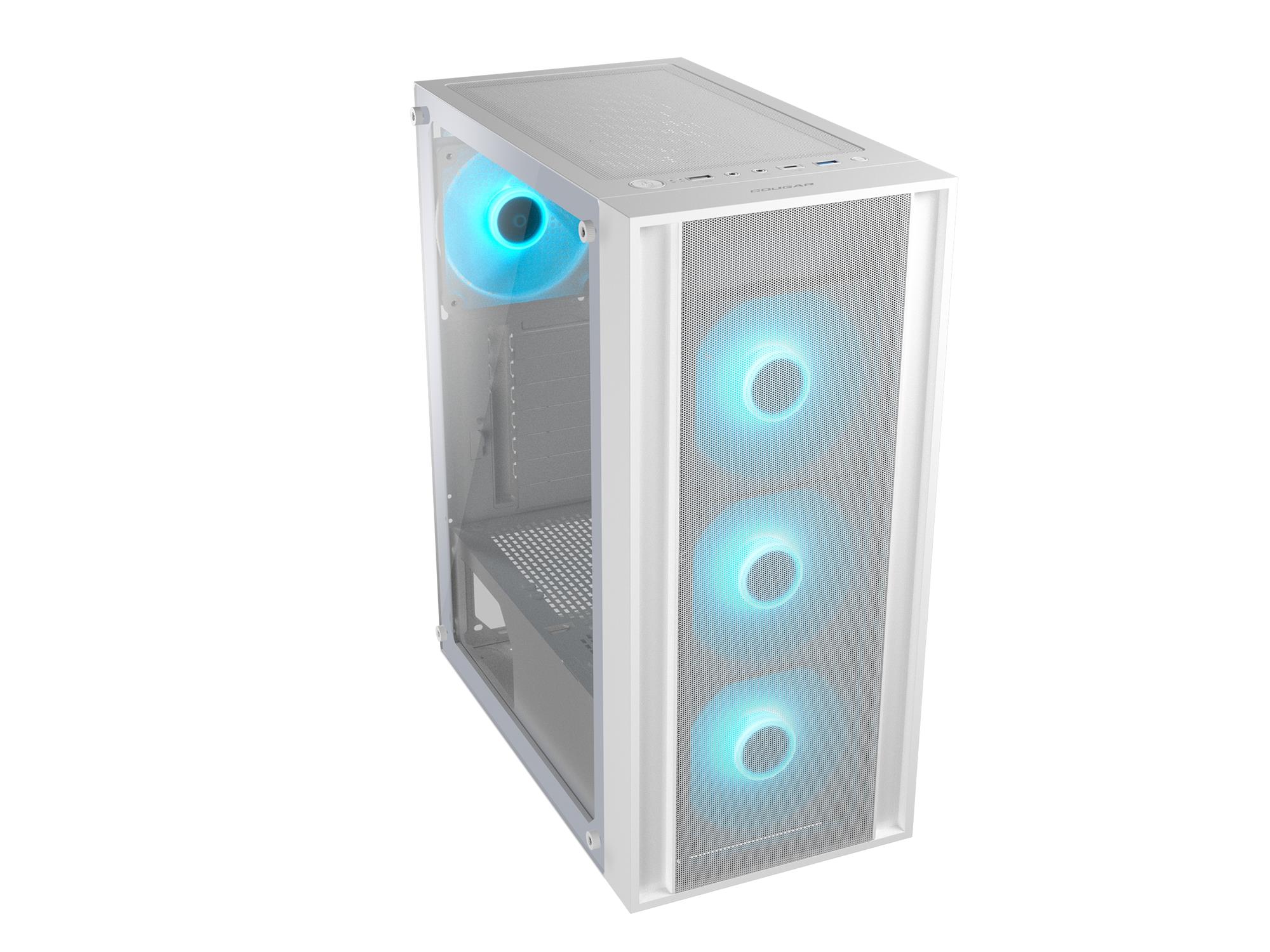Корпус Cougar MX160 RGB ARGB-підсвітка White