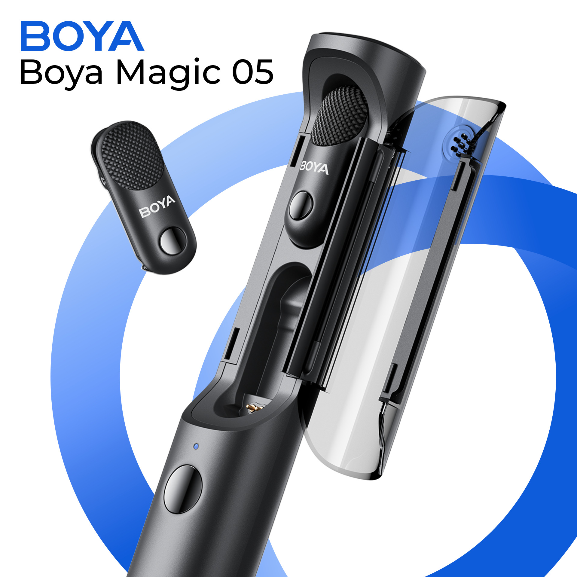 фото Микрофонная радиосистема для камеры, для смартфона Boya Magic-05 Type-C