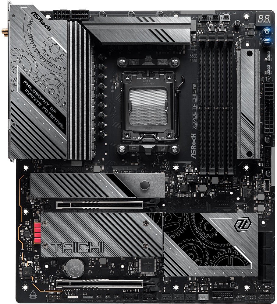 Материнська плата ASRock X870E Taichi Lite Socket AM5