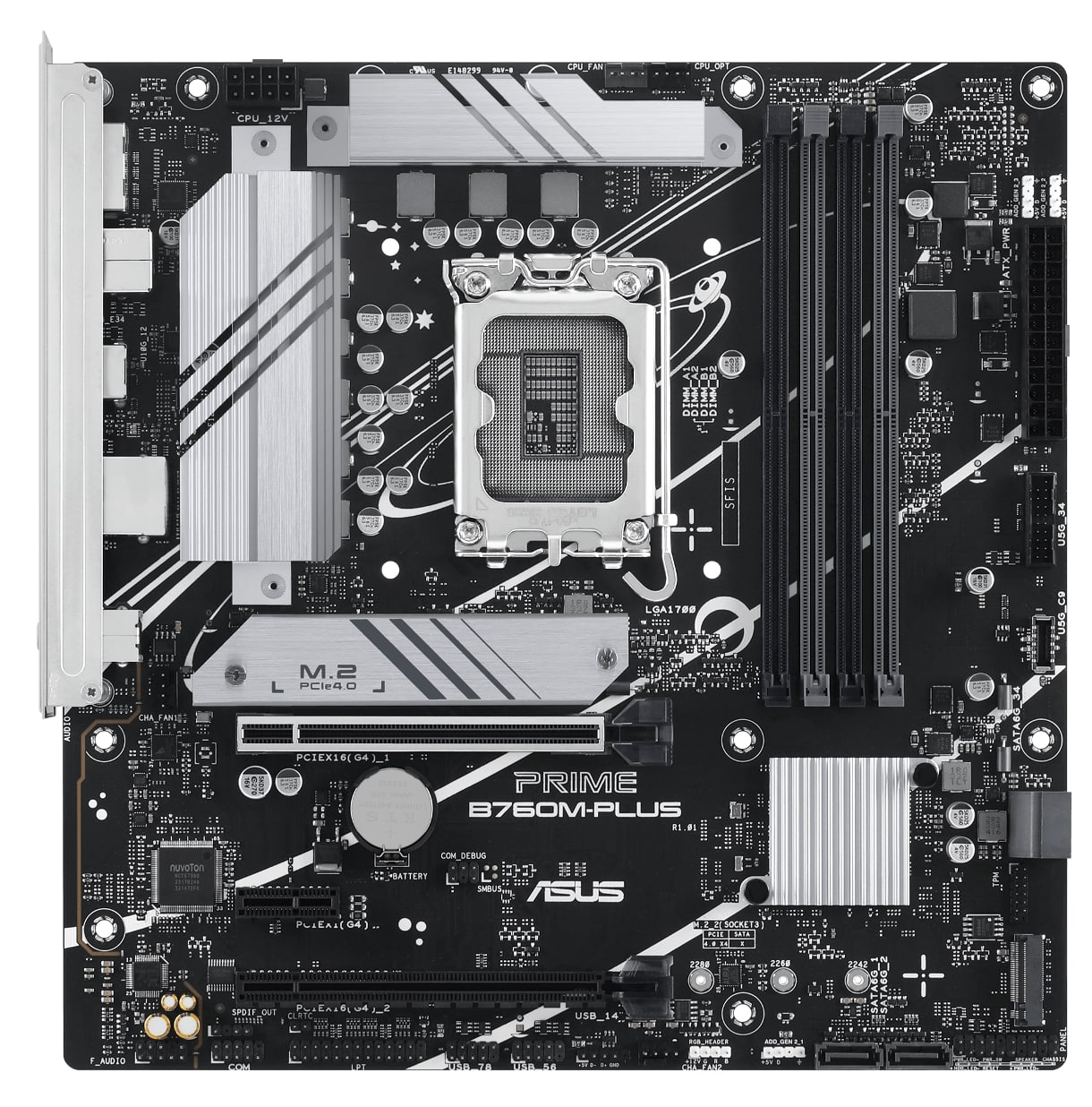 Материнська плата Asus Prime B760M-Plus Socket 1700