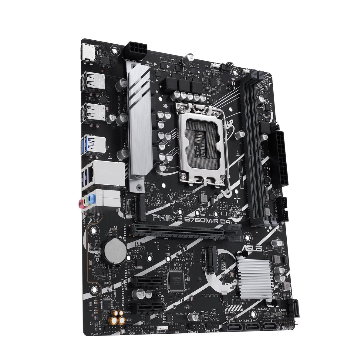 Материнська плата Asus Prime B760M-R D4 Socket 1700