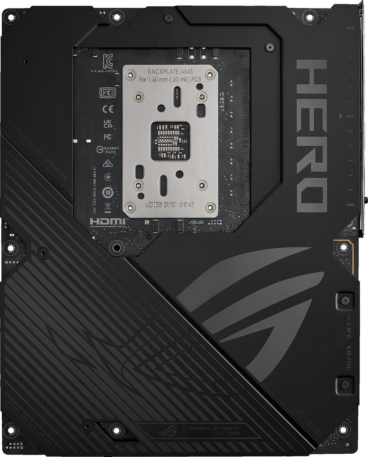 Материнська плата Asus ROG Crosshair X870E Hero Socket AM5